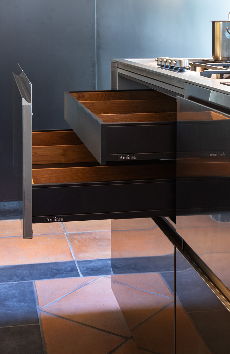 Cucina Arclinea cassettiera